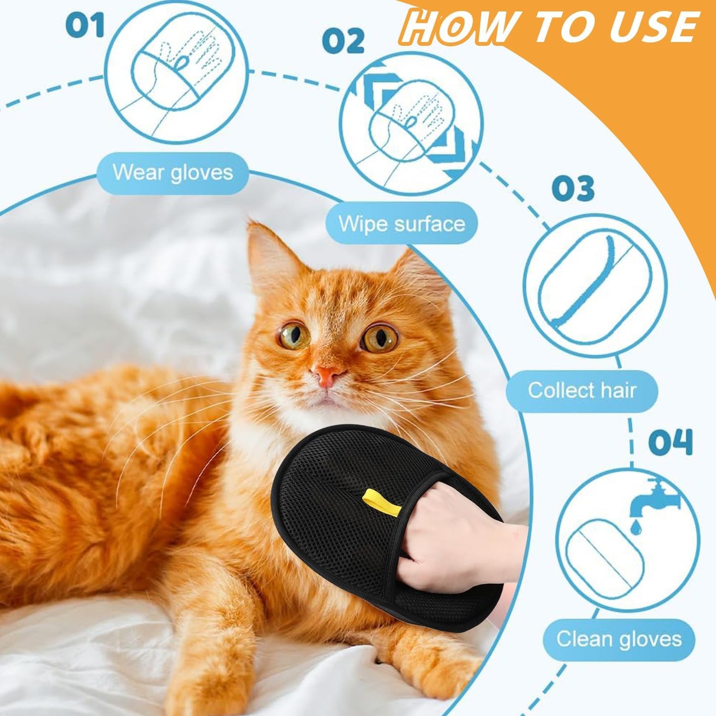 FurGone Pet Hair Remover Glove